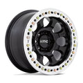 RIOT BL 17X9 5X5.0 SBLK-MCH-RG -12