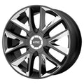 KM710 22X9.5 6X135/5.5 S-BLK CHR INS 30M