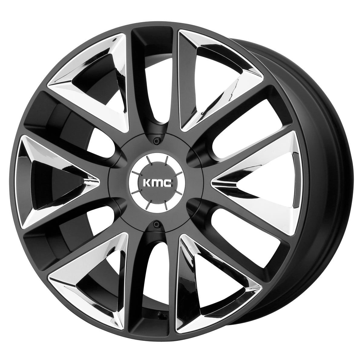 KM710 22X9.5 6X135/5.5 S-BLK CHR INS 30M