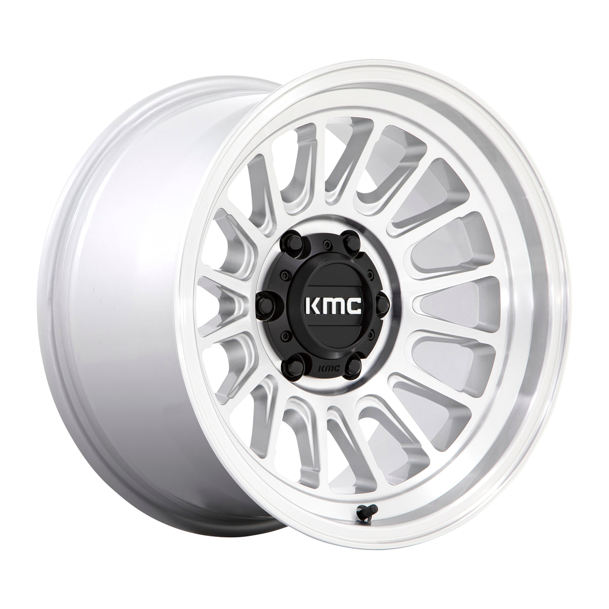 KM724 IMPACT OL 17X9 5X5.0 SLV-MACH -12