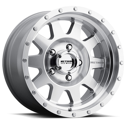 Aluminum Wheels 16x8 The Standard MR301 Machined SL Clear Coat Method