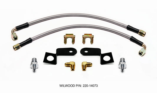 Wilwood Flexline Kit 14in. M10-1.00 90 Deg-LTW Motorsports
