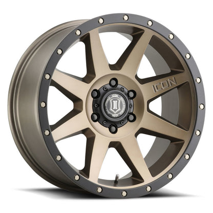ICON Rebound 20x9 5x150 16mm Offset 5.625in BS Bronze Wheel-LTW Motorsports