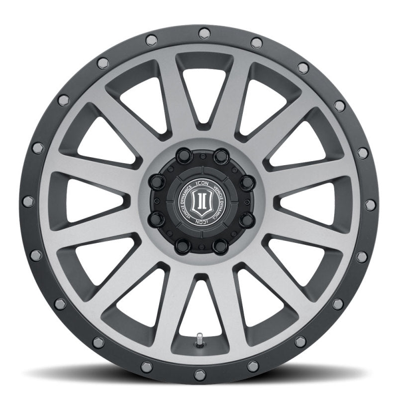 ICON Compression 20x10 8x170 -19mm Offset 4.75in BS 125mm Bore Titanium Wheel-LTW Motorsports