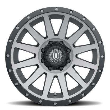 ICON Compression 20x10 8x180 -19mm Offset 4.75in BS 124.2mm Bore Titanium Wheel-LTW Motorsports