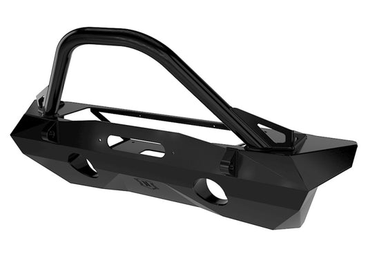 ICON 07-18 Jeep Wrangler JK Pro Series Front Bumper Rec Winch Mount w/Bar/Tabs-LTW Motorsports
