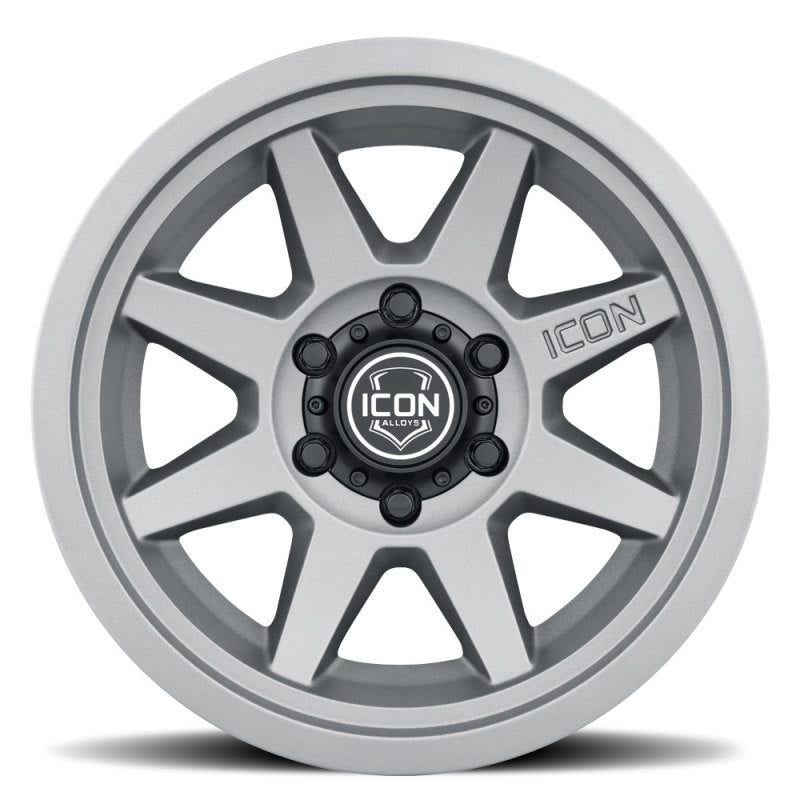 ICON Rebound 17x8.5 5x5 -6mm Offset 4.5in BS 71.5mm Bore Charcoal Wheel-LTW Motorsports