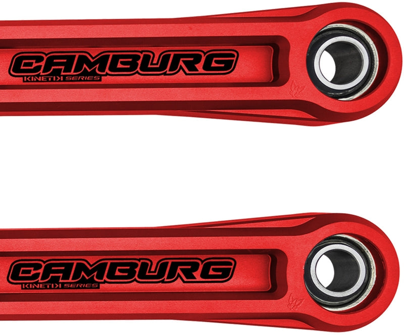 Camburg Ford Bronco 21-23 KINETIK Series Rear Billet Lower Trailing Arm Kit (Red)-LTW Motorsports