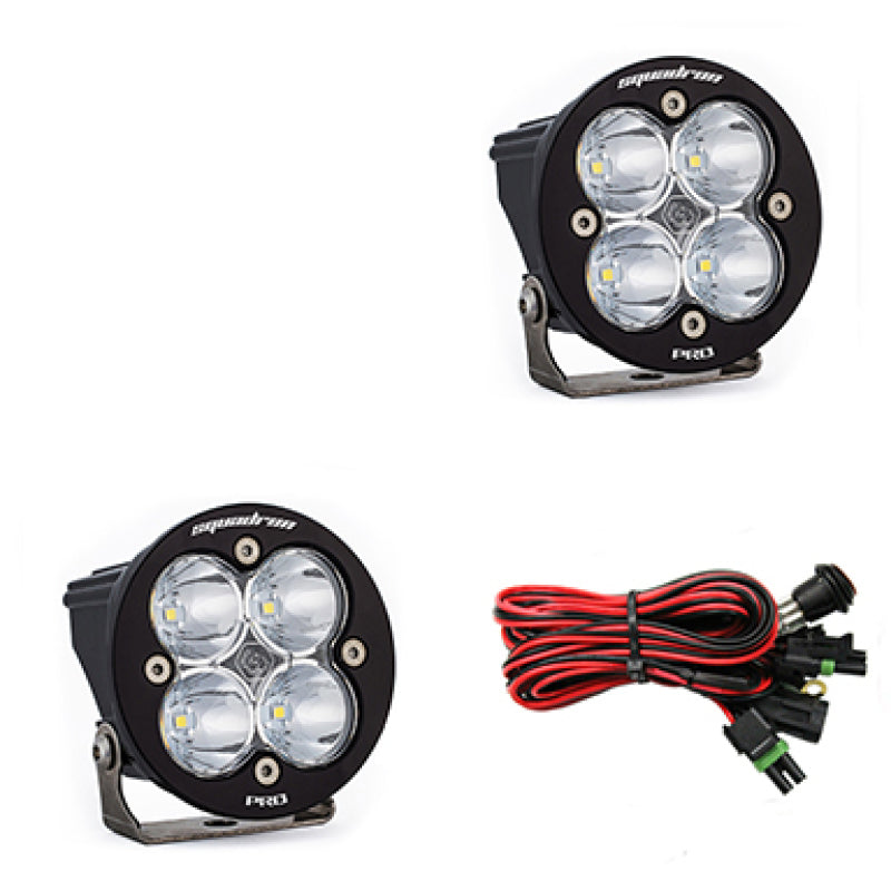 Baja Designs Squadron R Pro Spot LED Light Pods - Clear-LTW Motorsports