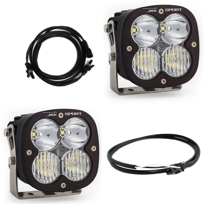 Baja Designs Jeep JL/JT Rubicon Steel Bumper LED Light Kit XL Sport w/Upfitter-LTW Motorsports