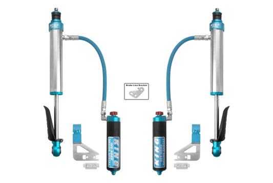 King Shocks 2022+ Toyota Tundra Rear 2.5 Dia Remote Reservoir Coilover & Adjuster (Pair)-LTW Motorsports