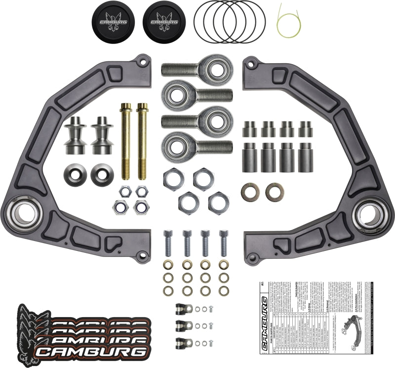 Camburg Toyota Tundra 2WD/4WD 22-23 KINETIK V2 Performance Billet Uniball Upper Arms-LTW Motorsports