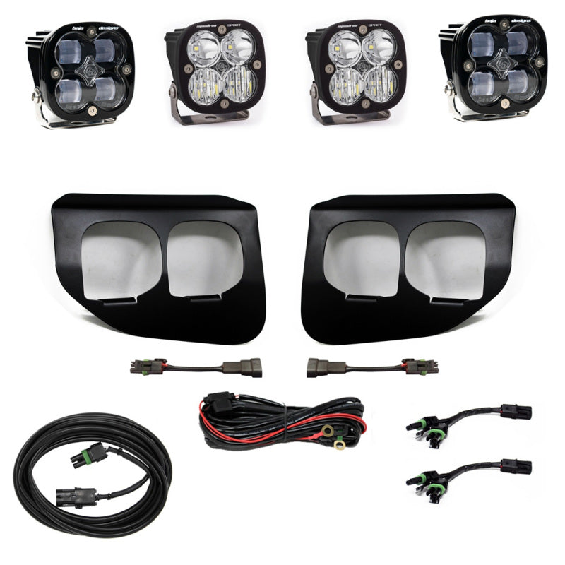 Baja Designs Ford Super Duty (20-On) Fog Lights Dual FPK SAE/Sport DC Baja Designs-LTW Motorsports