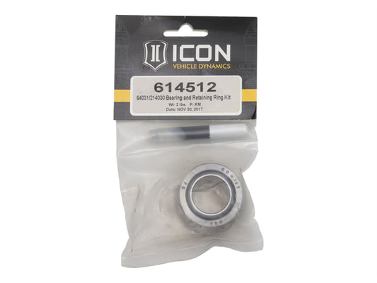 ICON 64031/214030 Bearing & Ret Ring Kit-LTW Motorsports