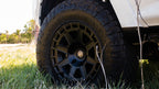 Compass 17 X 8.5 / 5X5 / -6MM / 4.5 Inch Back Space Satin Black, ICON Alloys