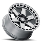 Raider 17 X 8.5 / 6 X 135 / 6 MM / 5 Inch Back Space Titanium, ICON Alloys