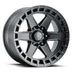 Raider 17 X 8.5 Satin Black, ICON Alloys