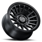 Recon Six 17 X 8.5 / 6 X 5.5 25MM Offset 5.75 Inch Back Space Gloss Black, ICON Alloys