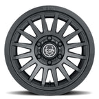 Recon Six 18 X 9 Satin Black, ICON Alloys