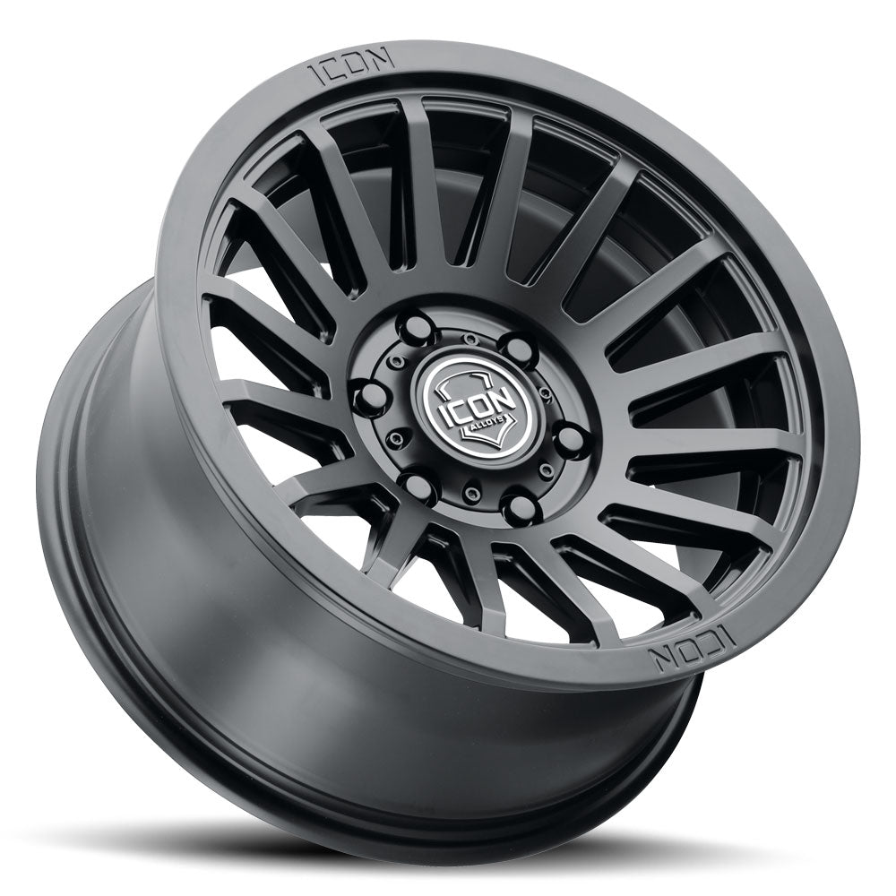 Recon Six 18 X 9 Satin Black, ICON Alloys