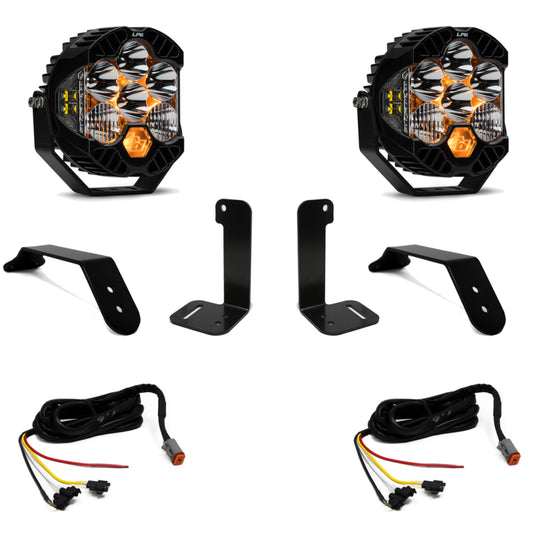 Baja Designs 2018+ Jeep JL/JT Dual LP6 Auxiliary Light Kit w/Upfitter-LTW Motorsports