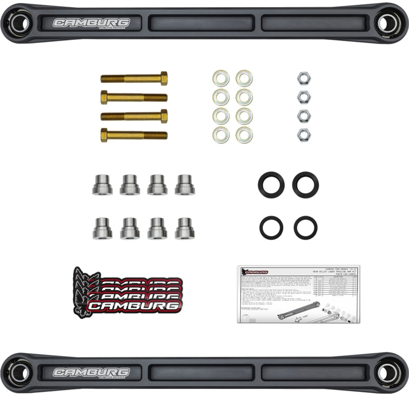 Camburg Ford Bronco 21-23 KINETIK Series Rear Billet Lower Trailing Arm Kit-LTW Motorsports