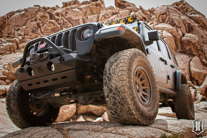 ICON 2018+ Jeep Wrangler JL / 2020+ JT  Front Pro-Series Bumper Skid-LTW Motorsports