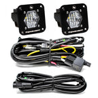 LED Light Pods S1 Pair LED Flush Mount Backup Kit Baja Designs