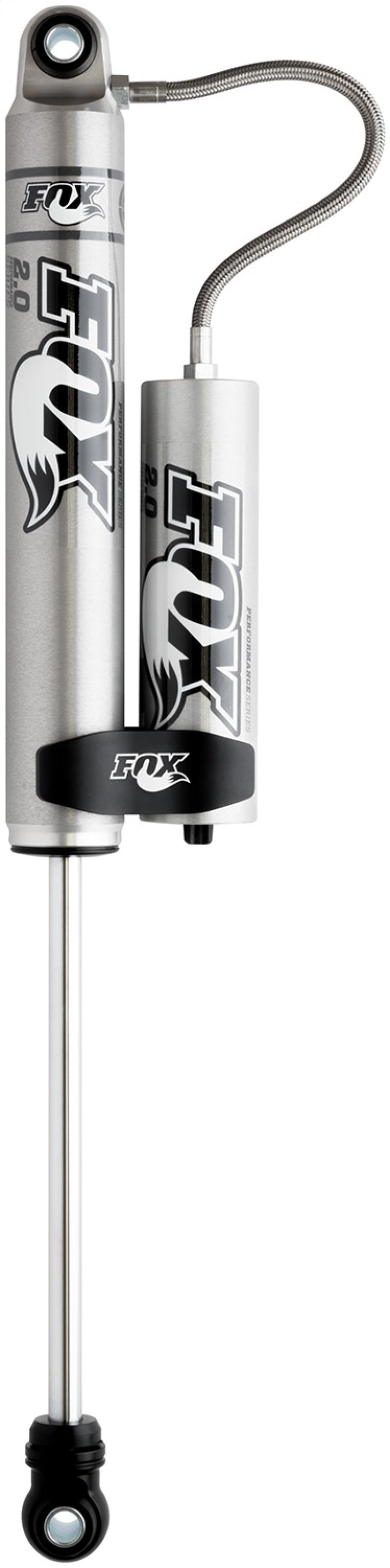 Fox 99+ Chevy HD 2.0 Performance Series 12.1in. Smooth Body Remote Res. Rear Shock / 4-6in. Lift-LTW Motorsports