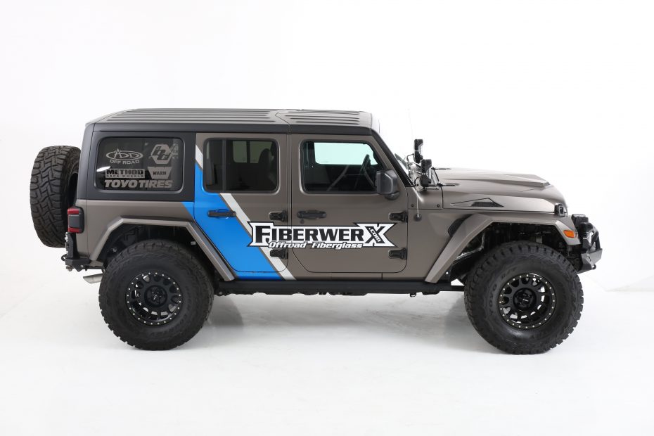 2018-2022 Jeep JL FiberwerX “Stealth” Complete Kit-LTW Motorsports