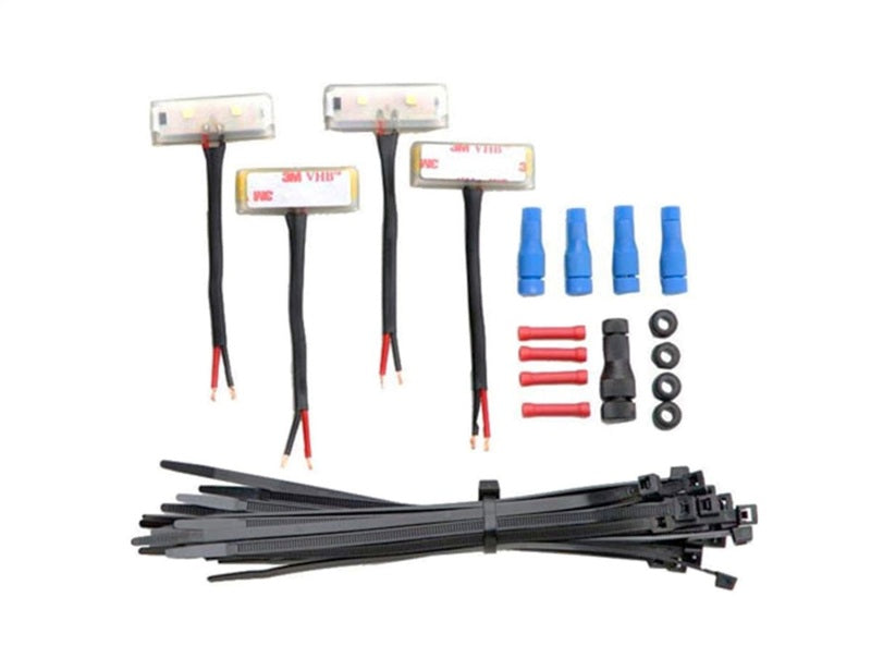 AMP Research 17-19 Nissan Titan LED Kit w Long Grip Grommets