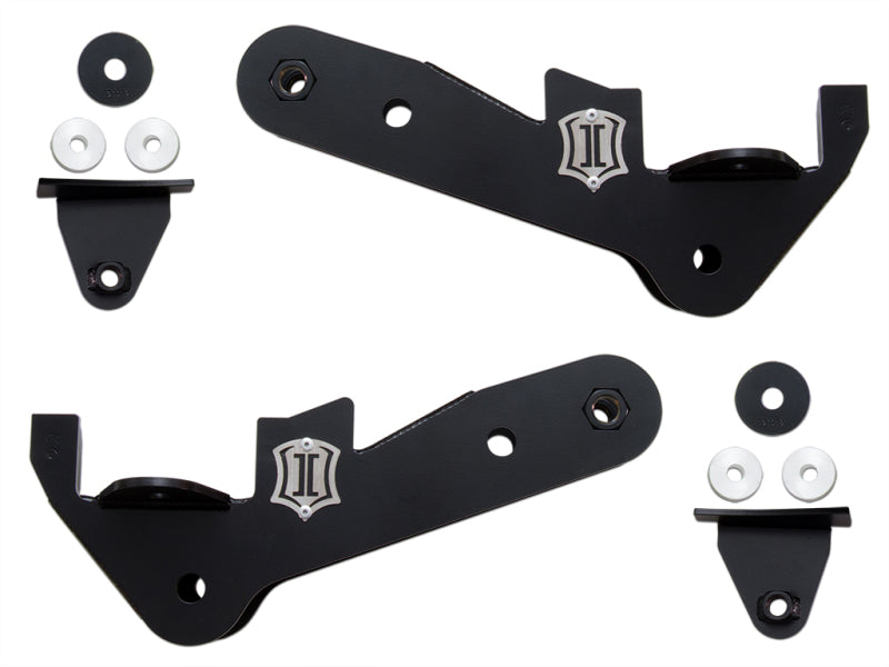 ICON 2017+ Ford Super Duty 4 Link Frame Bracket Kit-LTW Motorsports