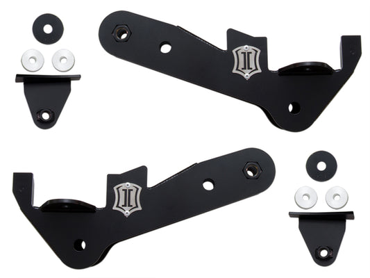ICON 2017+ Ford Super Duty 4 Link Frame Bracket Kit-LTW Motorsports