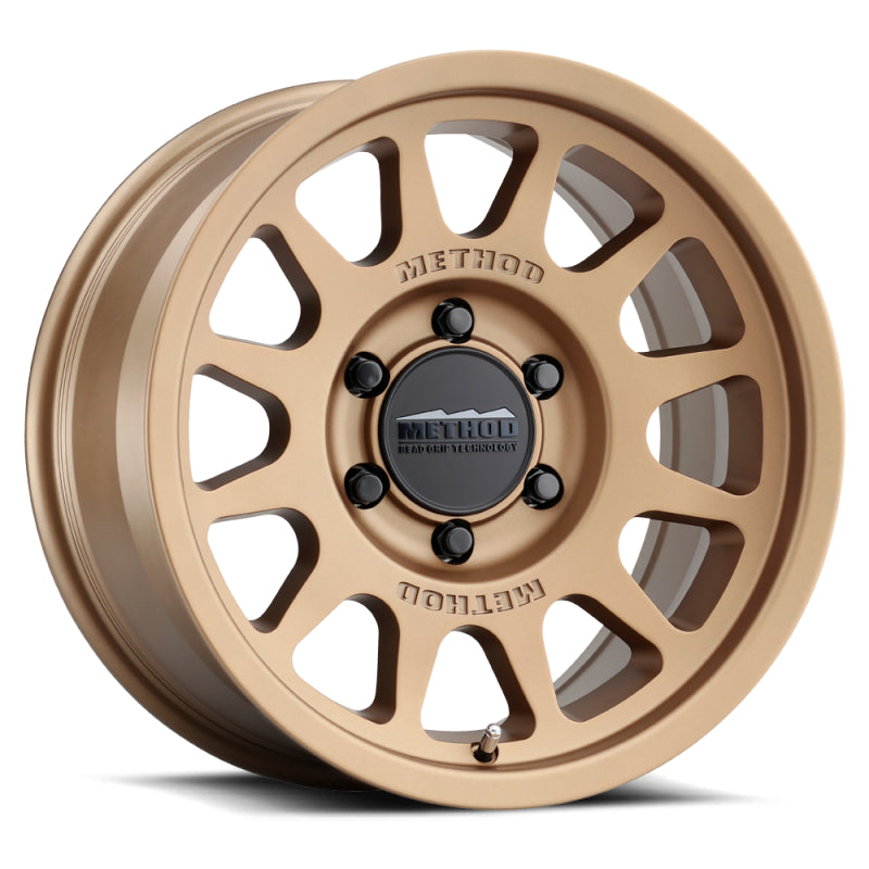 Wheels - Cast - Method MR703 17x8.5 0mm Offset 6x5.5 106.25mm CB Method Bronze Wheel