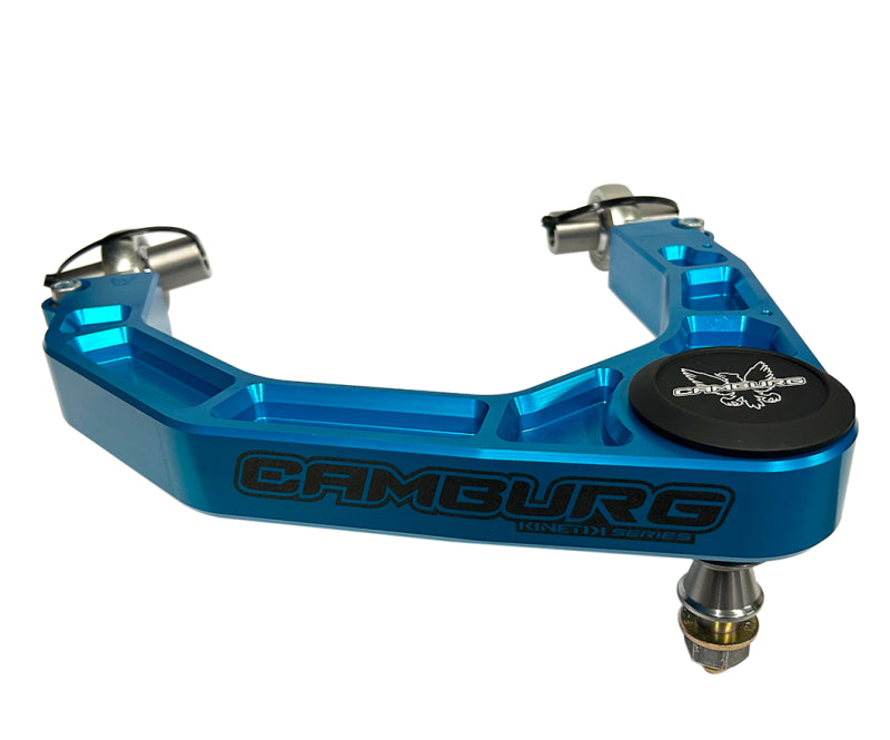 Camburg Ford Raptor 17-23 KINETIK V2 Performance Billet Uniball Upper Arms (King Blue)-LTW Motorsports