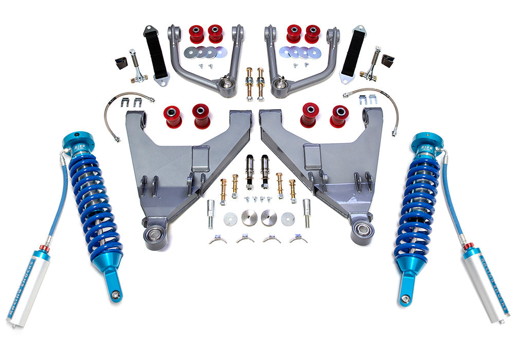 05-15 Toyota Tacoma +2 Inch Expedition Series Long Travel Kit with King Coil Overs-LTW Motorsports