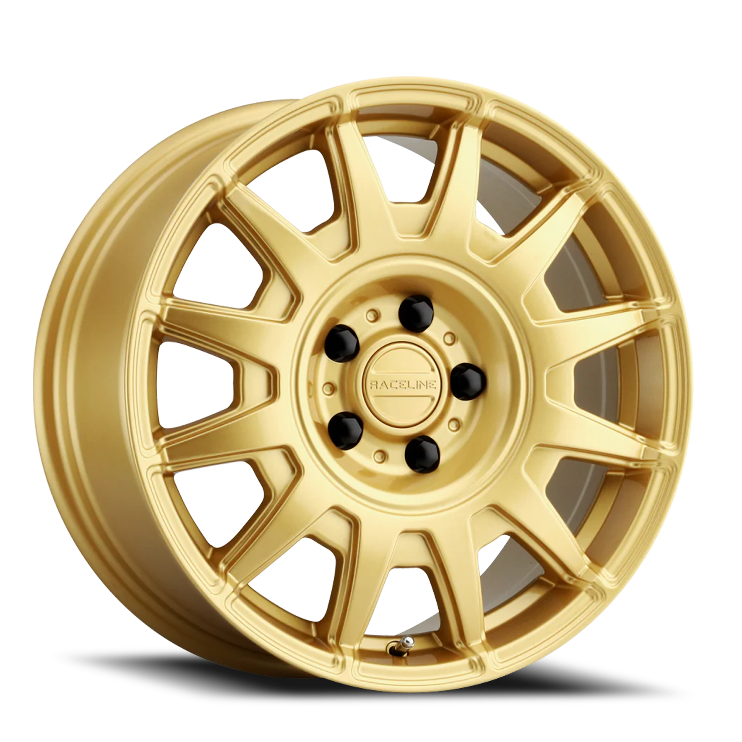 Aluminum Wheels 17x8 Aero 401GD Gold Raceline Wheels