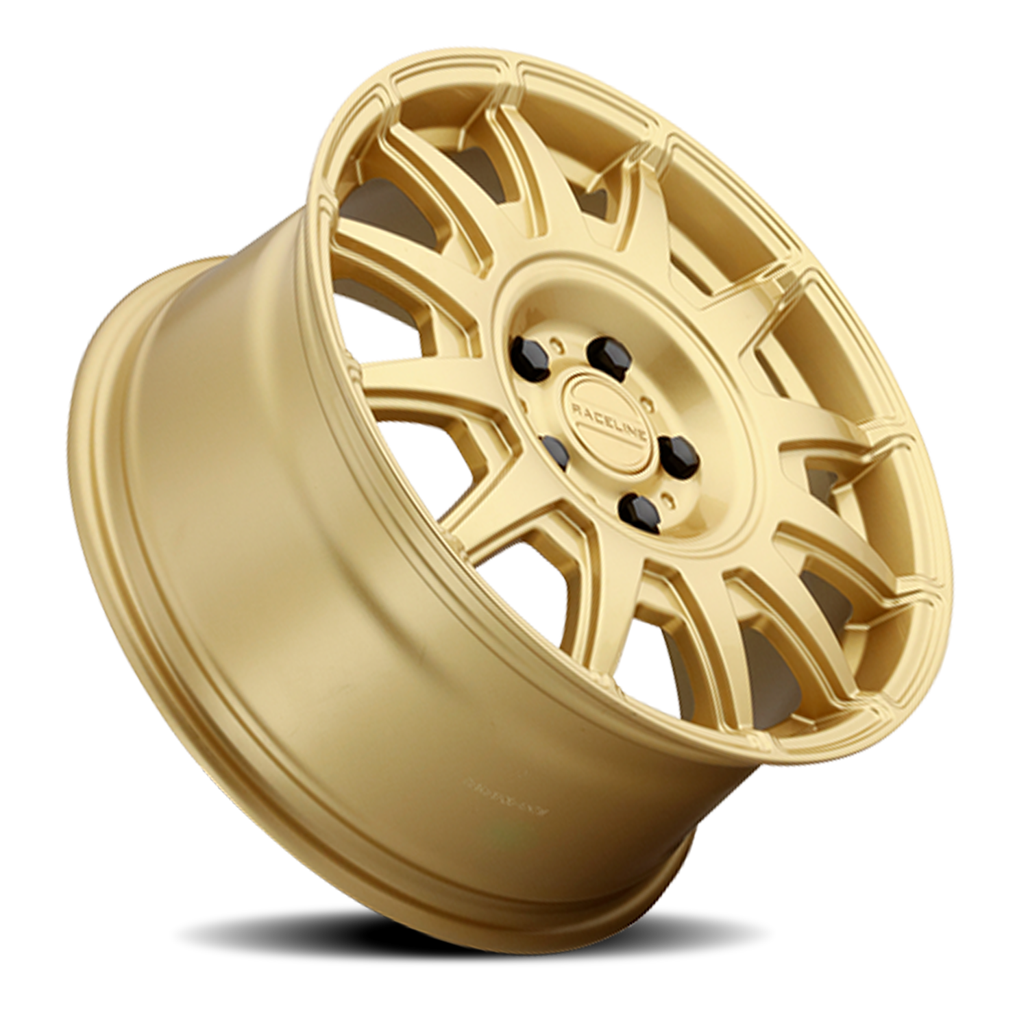 Aluminum Wheels 17x8 Aero 401GD Gold Raceline Wheels