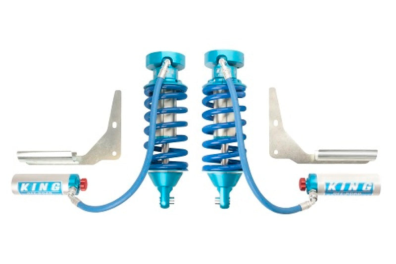 King Shocks 2005+ Nissan Frontier Front 2.5 Dia Remote Reservoir Coilover w/Adjuster (Pair)-LTW Motorsports