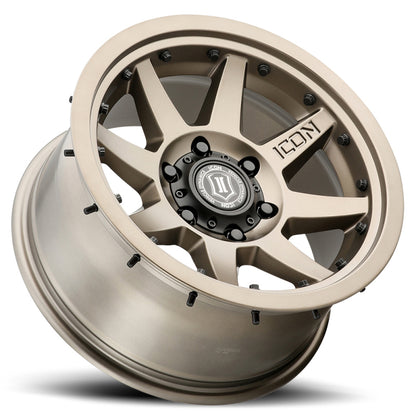 ICON Rebound Pro 17x8.5 6x135 6mm Offset 5in BS 87.1mm Bore Bronze Wheel-LTW Motorsports