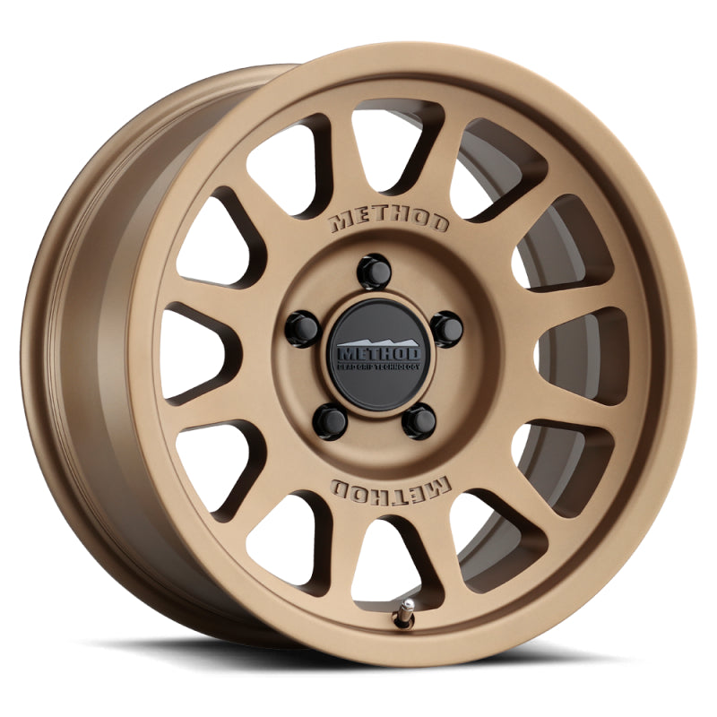 Wheels - Cast - Method MR703 17x8.5 0mm Offset 5x150 110.5mm CB Method Bronze Wheel
