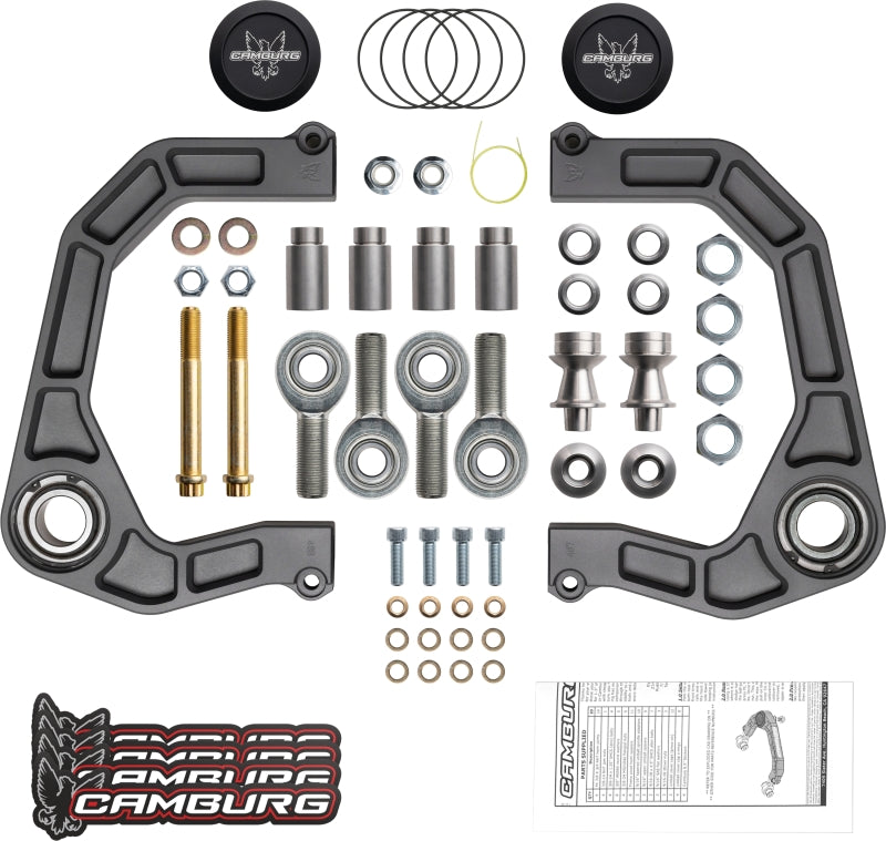Camburg Ford Bronco 21-23 KINETIK V2 Performance Billet Uniball Upper Arms-LTW Motorsports