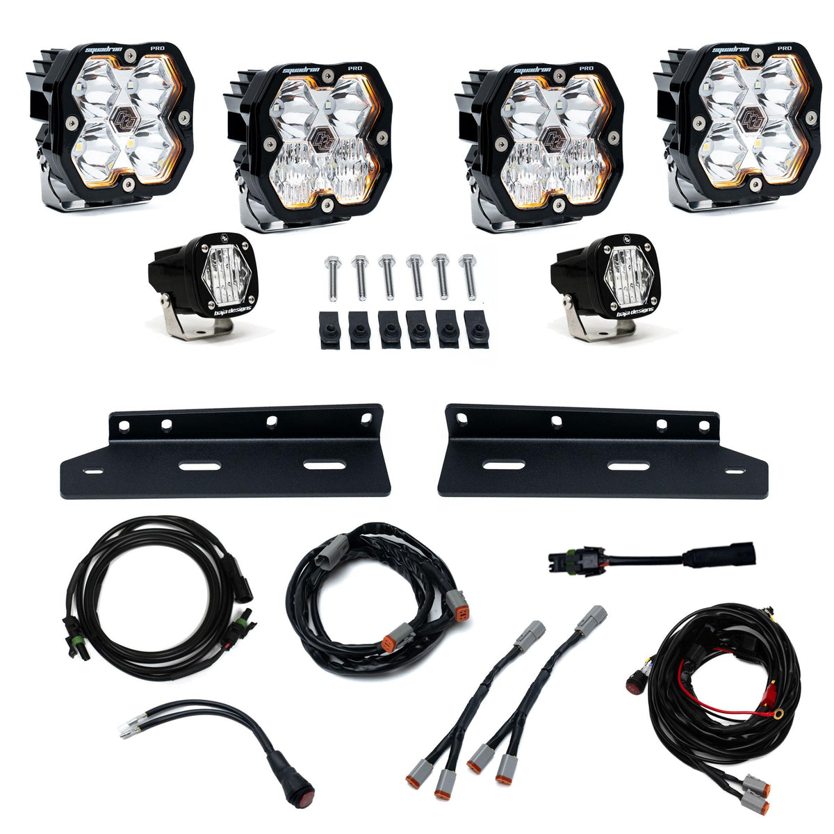 Squadron 2.0 Pro/S1 Fog Pocket Light Kit Ford 2021-26 F-150 Raptor Baja Designs