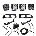 Squadron 2.0 Sport/Squadron Sae Dual Fog Pocket Light Kit Ford 2023-26 F-250/350 Super Duty Clear Toggle Baja Designs