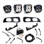 Squadron 2.0 Sport/Squadron Sae Dual Fog Pocket Light Kit Ford 2023-26 F-250/350 Super Duty Clear Baja Designs