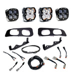 Squadron 2.0 Sport/Squadron Sae Dual Fog Pocket Light Kit Ford 2023-26 F-250/350 Super Duty Clear Baja Designs