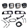 Squadron 2.0 Pro/Squadron Sae Dual Fog Pocket Light Kit Ford 2023-26 F-250/350 Super Duty Clear Upfitter Baja Designs