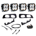 Squadron 2.0 Pro Dual Fog Pocket Light Kit Ford 2023-26 F-250/350 Super Duty Upfitter Baja Designs