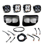 Squadron 2.0 Pro/Squadron Sae Dual Fog Pocket Light Kit Ford 2020-22 F-250/350 Super Duty Clear Baja Designs
