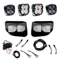 Squadron 2.0 Sport/Squadron Sae Dual Fog Pocket Light Kit Ford 2020-22 F-250/350 Super Duty Clear Toggle Baja Designs